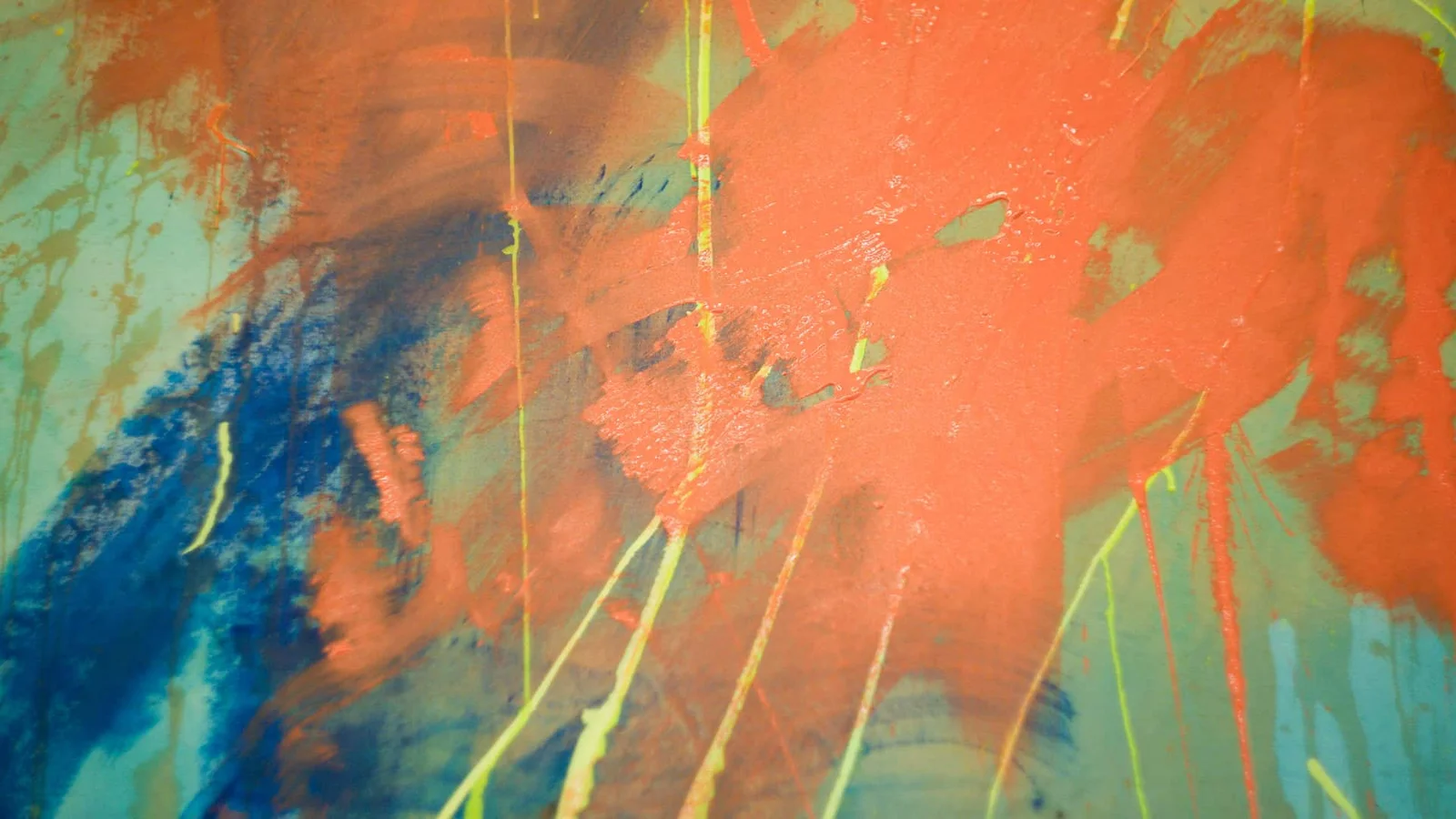 Detail of a painted surface