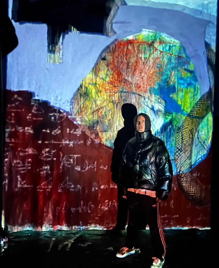 Marlon Nikolai im Atelier